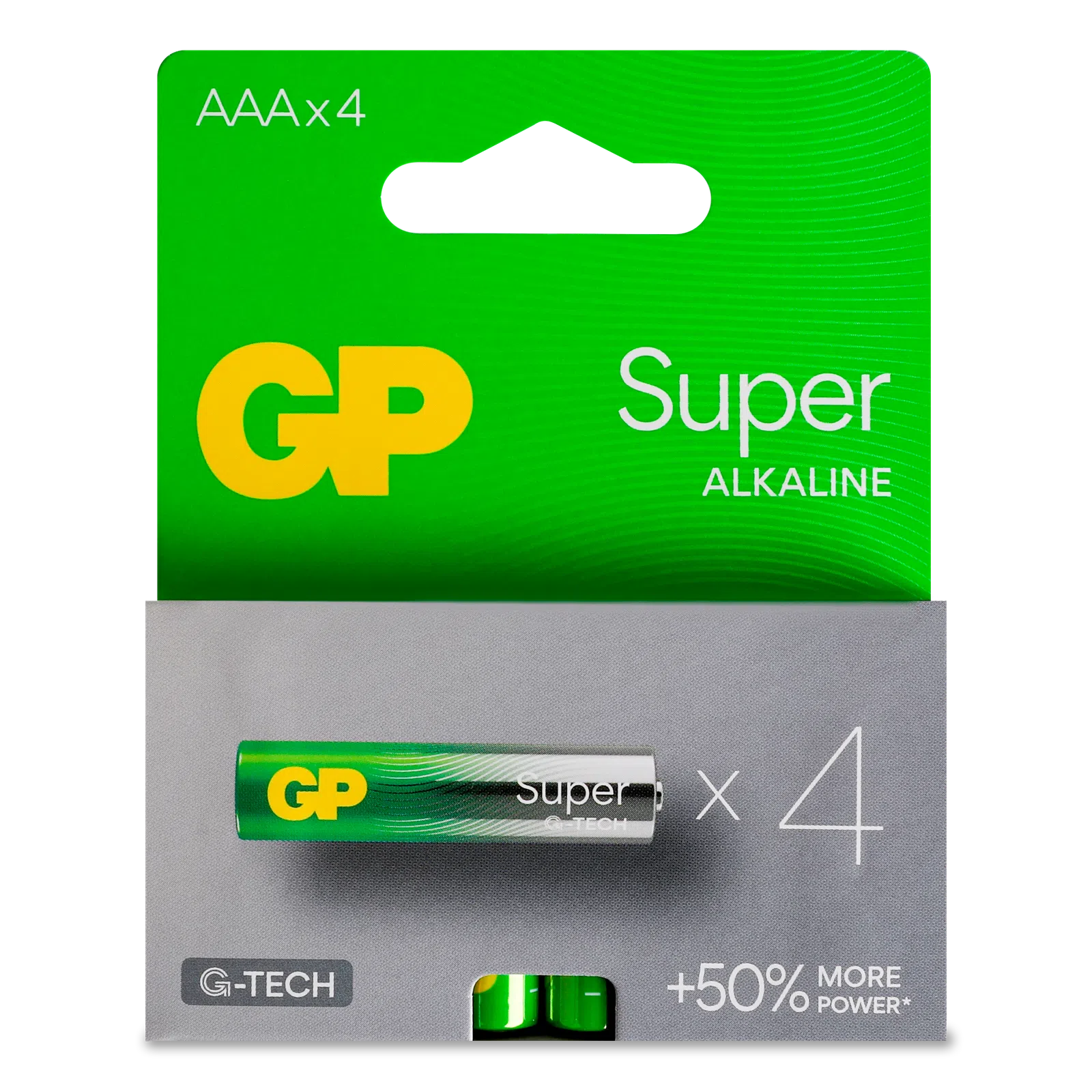 Батарейка R03 GP Super Alkaline блістер (4/40)