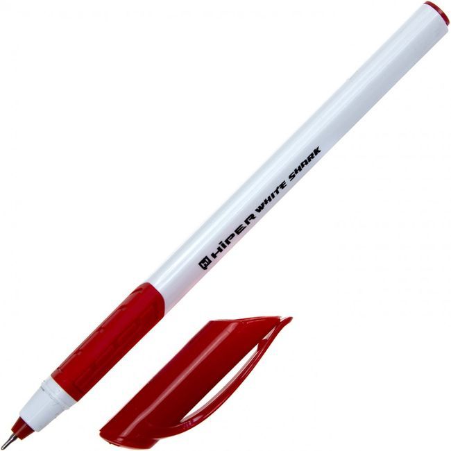 Ручка гель Hiper Whitr Shark HG-811 червона (10)