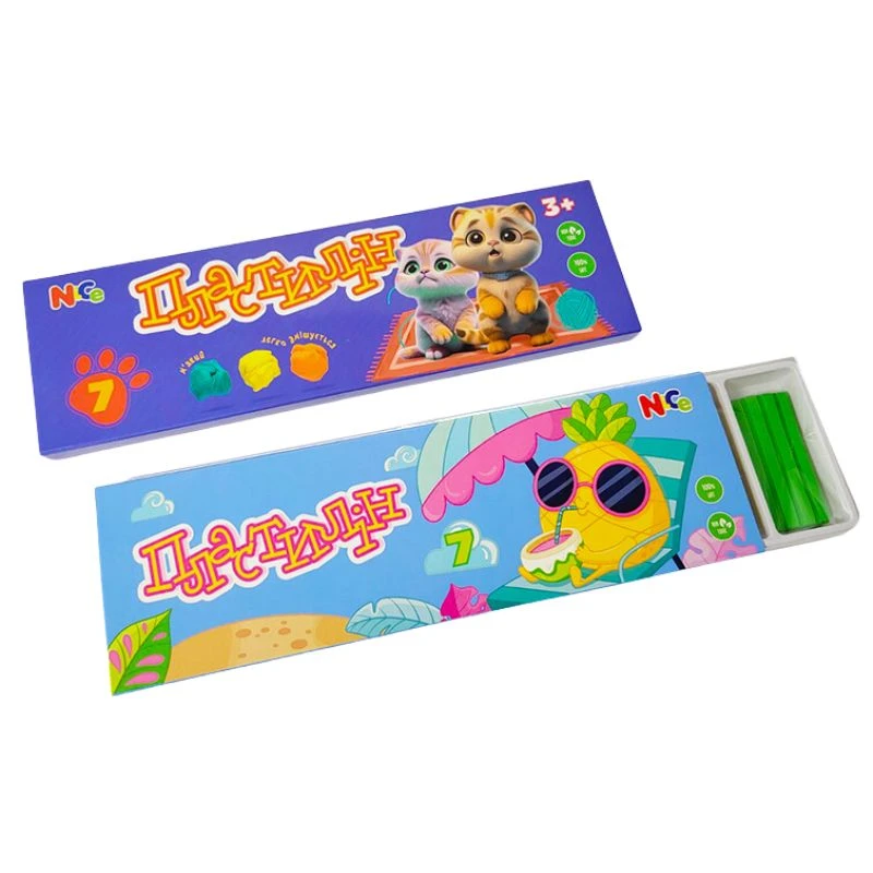 Пластилін 7кол 