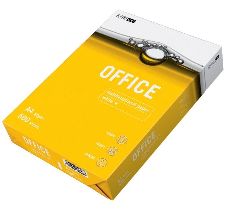 Папір A4 500арк/80гр Smartline office