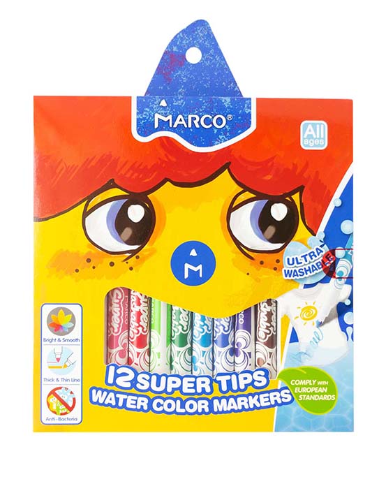 Фломастери 12кол Marco 1630-12 (12/48)