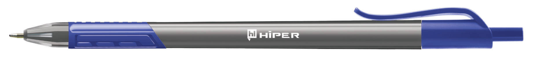 Ручка Hiper Accord Grip масляна автомат HA-140 синя (10)