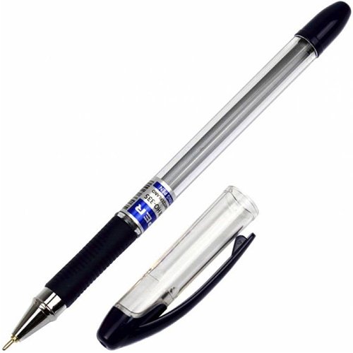 Ручка Hiper Max Writer масляна HO-335 чорна (10/250)