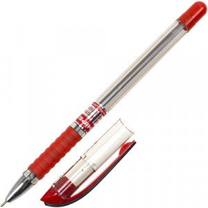 Ручка Hiper Max Writer масляна HO-335 червона (10/250)